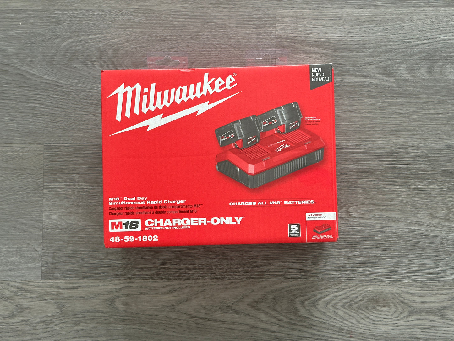 Milwaukee M18 Dual Bay Rapid Battery Charger