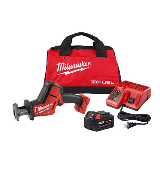 Milwaukee M18 FUEL HACKZALL Reciprocating Saw Kit W/(1) 5.0Ah Battery, Charger & Tool Bag