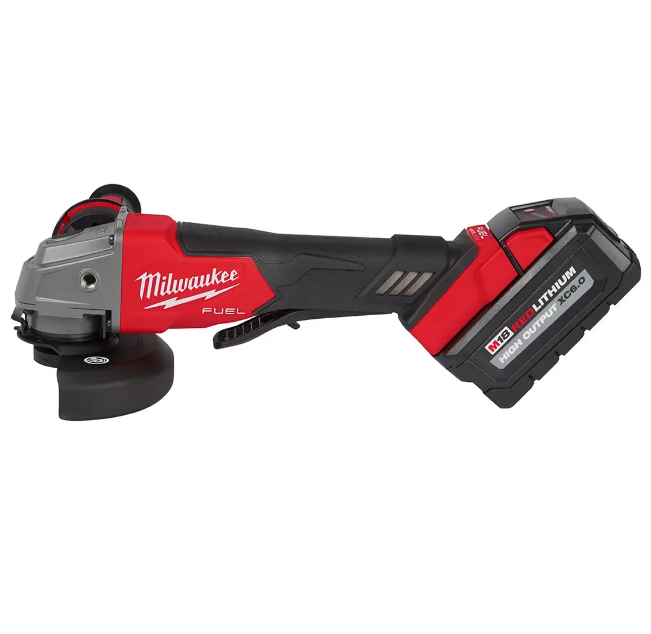 Milwaukee M18 FUEL 4-1/2” - 6” Braking Grinder Kit, Slide Switch, Lock-On(2981-22)