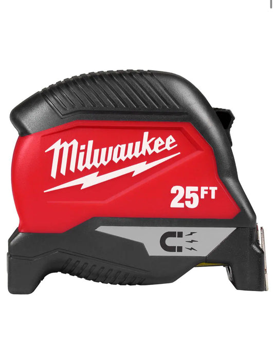 Milwaukee 25ft Magnetic Tape Measure