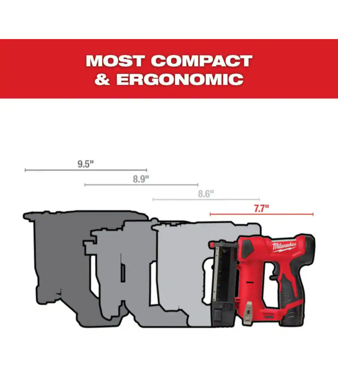 Milwaukee M12 Cordless 23-Gauge Pin Nailer (2540-20)