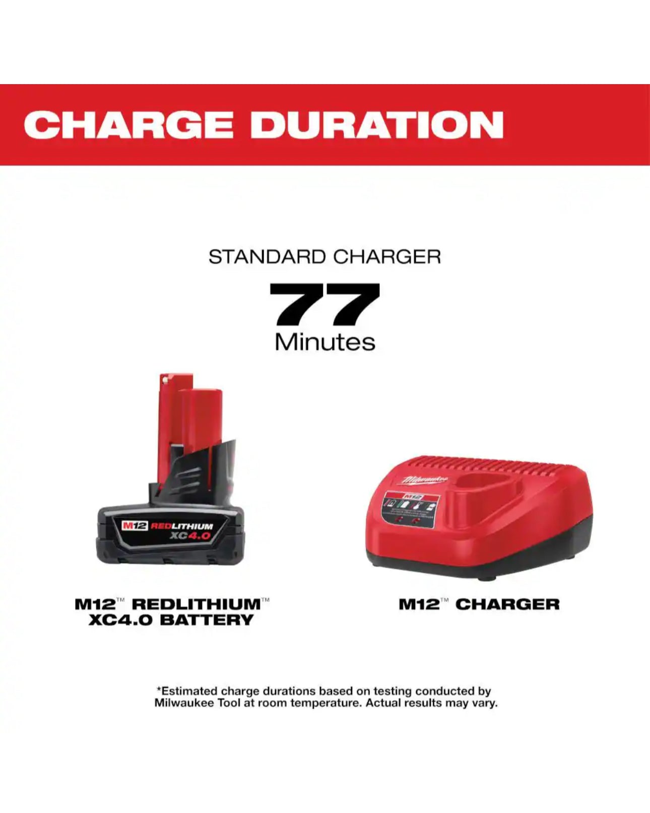 Milwaukee M12 XC 4.0 Ah Battery Pack No Wraparound