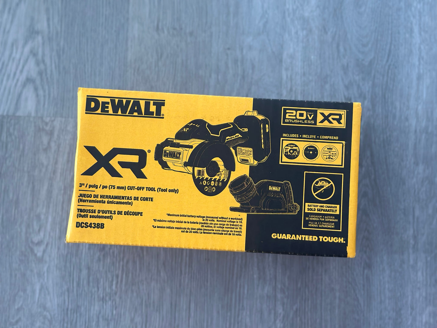 DEWALT 20V XR Akku-Trennwerkzeug, 3 Zoll (nur Werkzeug) 