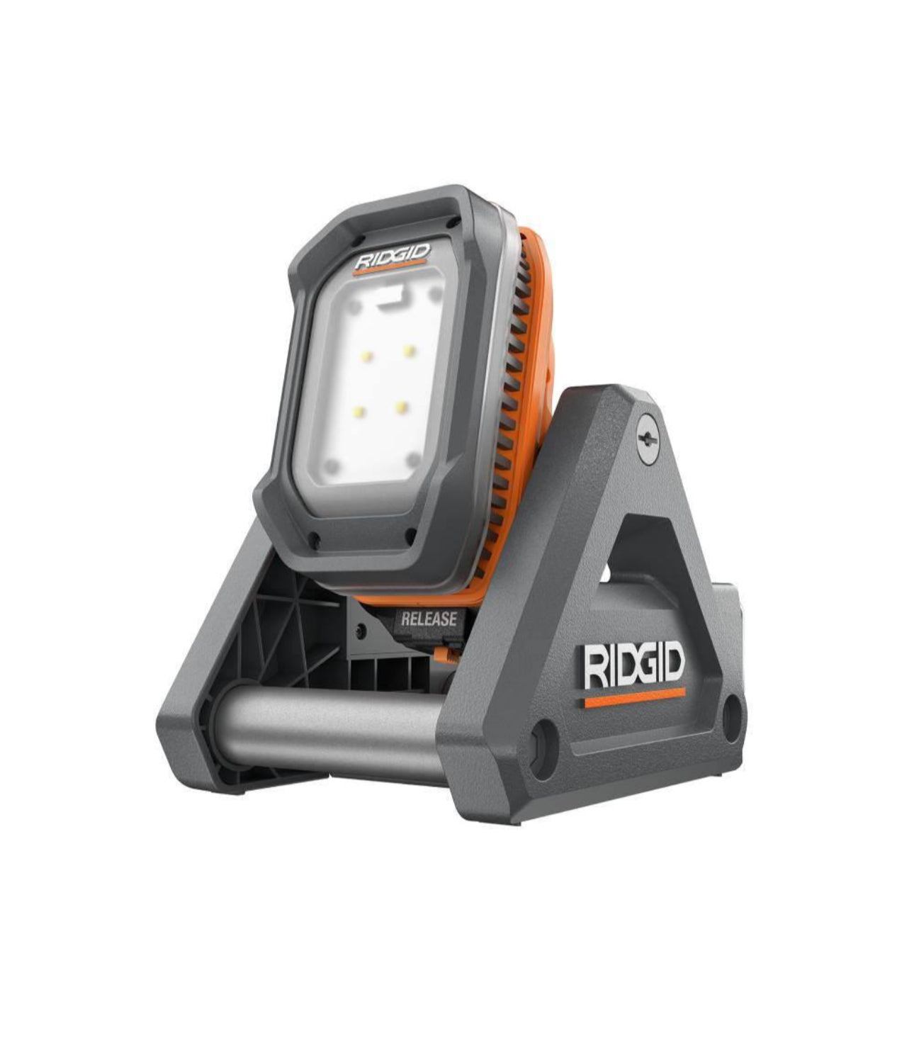 RIDGID 18V Flood Light Kit with Detachable Light with 2.0 Ah Battery and Charger