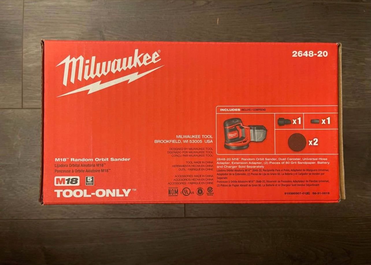 Milwaukee M18 Exzenterschleifer (2648-20)