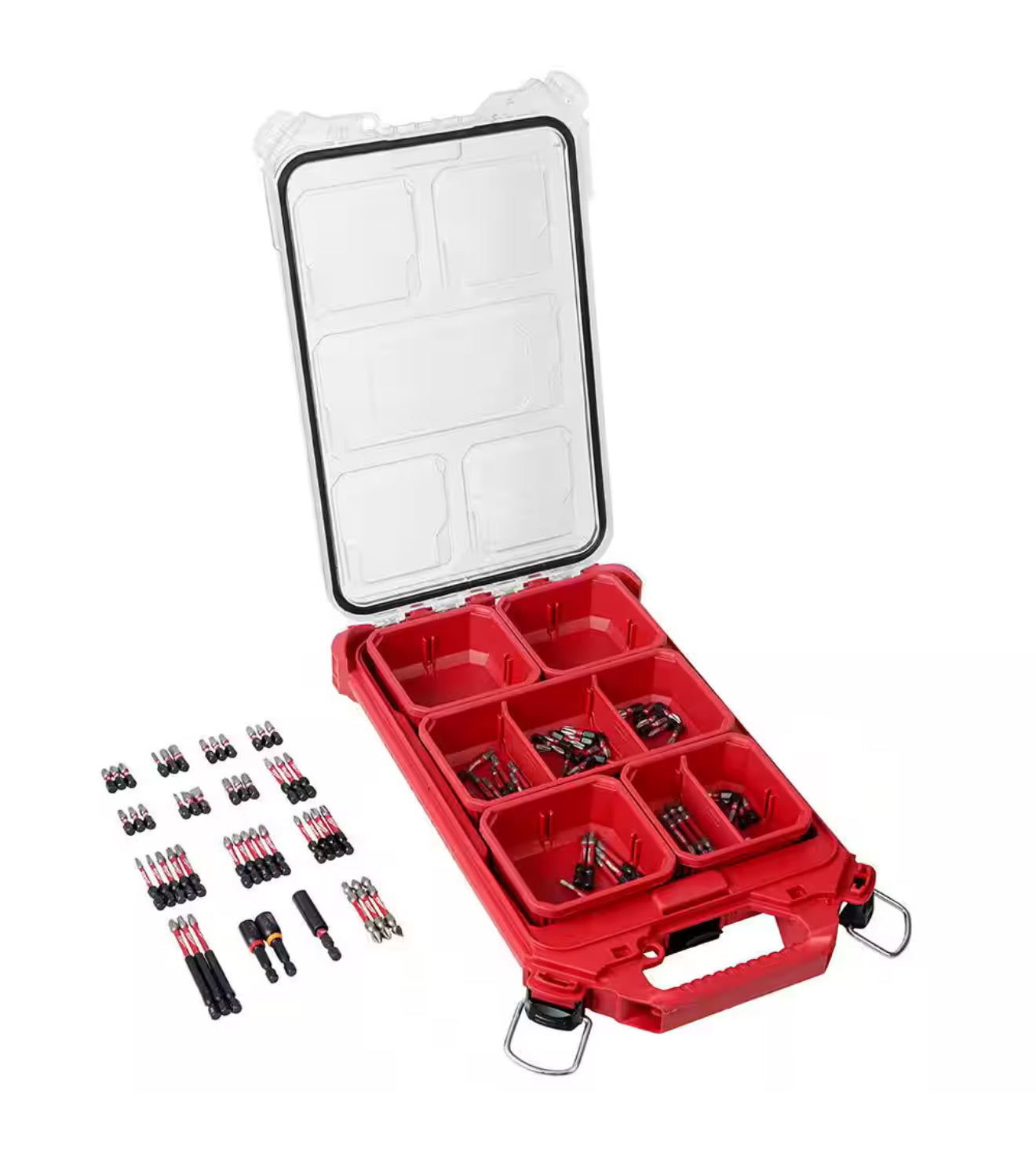 Milwaukee SHOCKWAVE Impact Driver Bit Set with PACKOUT Case (100-Piece)