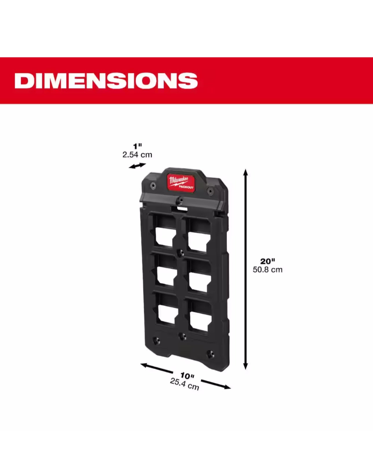 Milwaukee M12 12V Lithium-Ion XC Extended Capacity 4.0 Ah Battery 2-Pack W/PACKOUT Compact Wall Plate & M12 Battery Rack