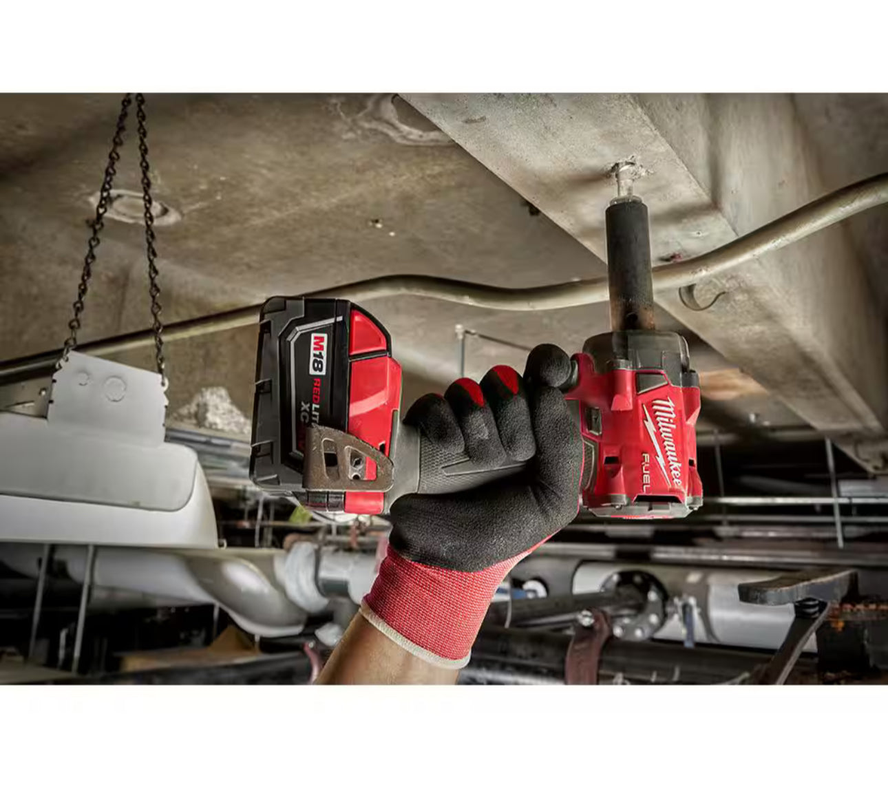 Milwaukee M18 FUEL GEN-3 Compact 1/2 Impact Wrench with Friction Ring (2855-20)