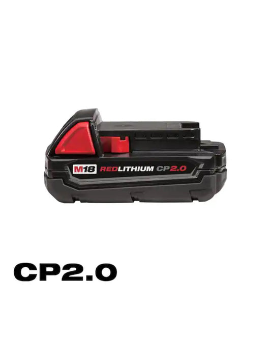 Milwaukee M18 2.0 Ah Lithium-Ion Compact Battery