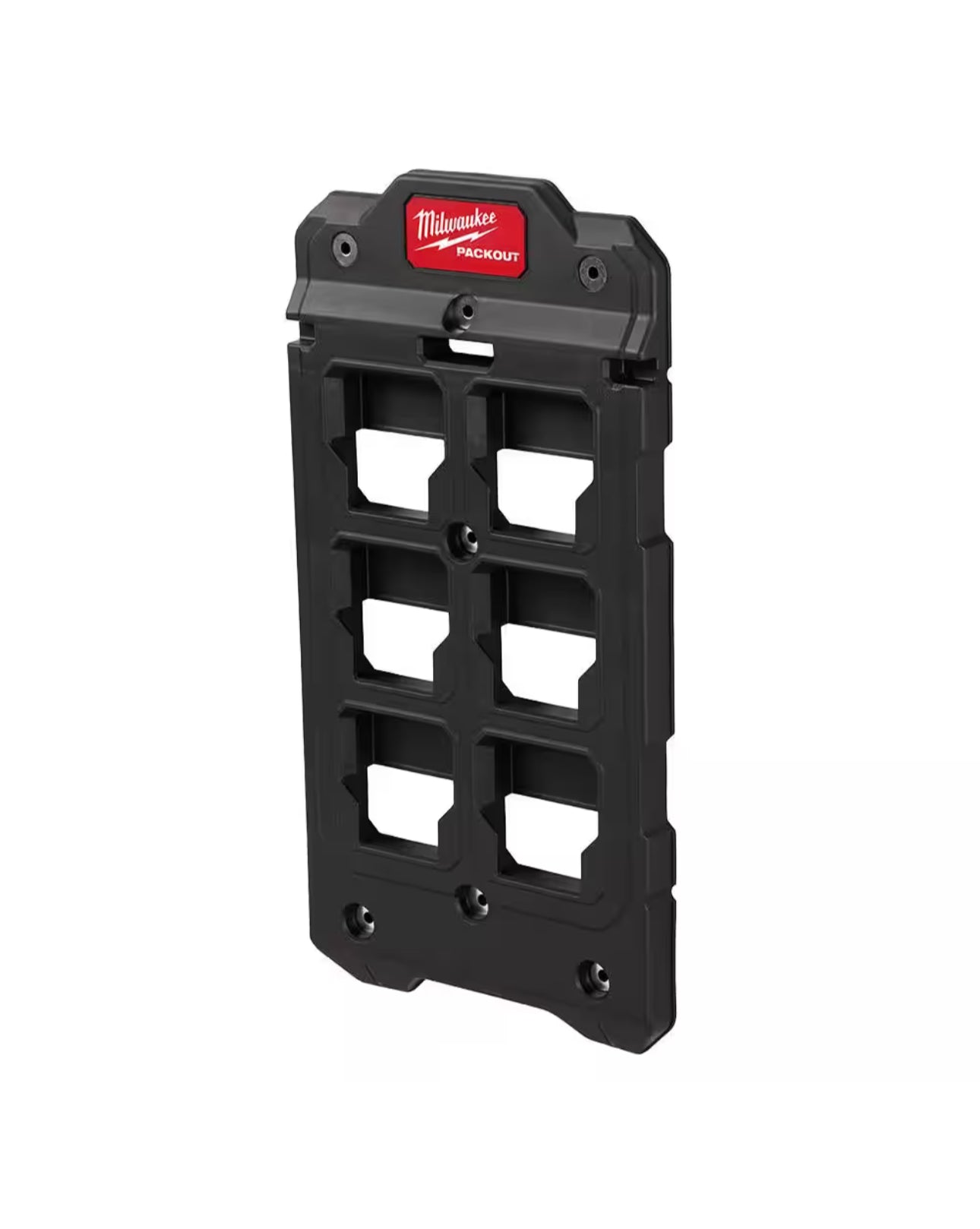 Milwaukee M12 12V Lithium-Ion XC Extended Capacity 4.0 Ah Battery 2-Pack W/PACKOUT Compact Wall Plate & M12 Battery Rack