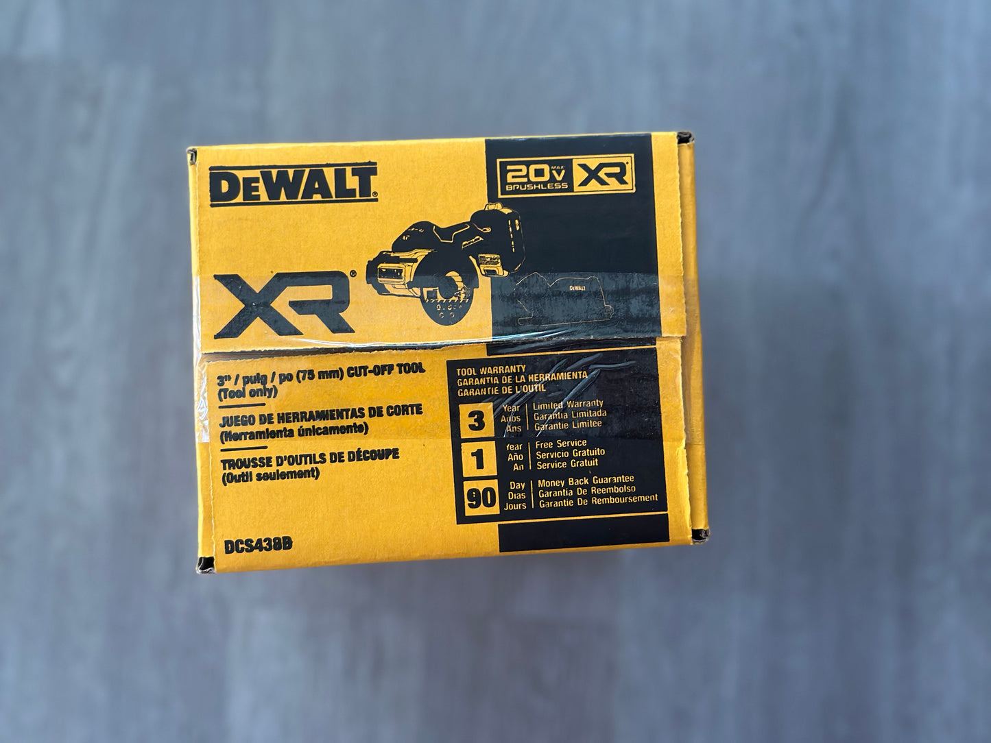 DEWALT 20V XR Akku-Trennwerkzeug, 3 Zoll (nur Werkzeug) 