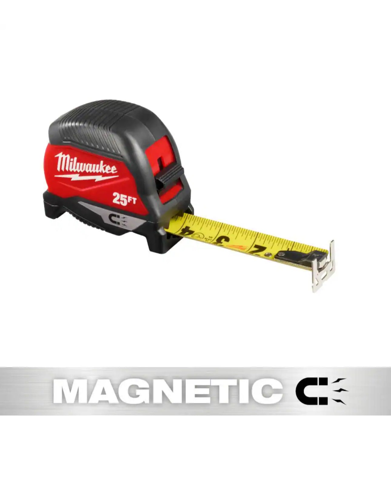 Milwaukee 25ft Magnetic Tape Measure