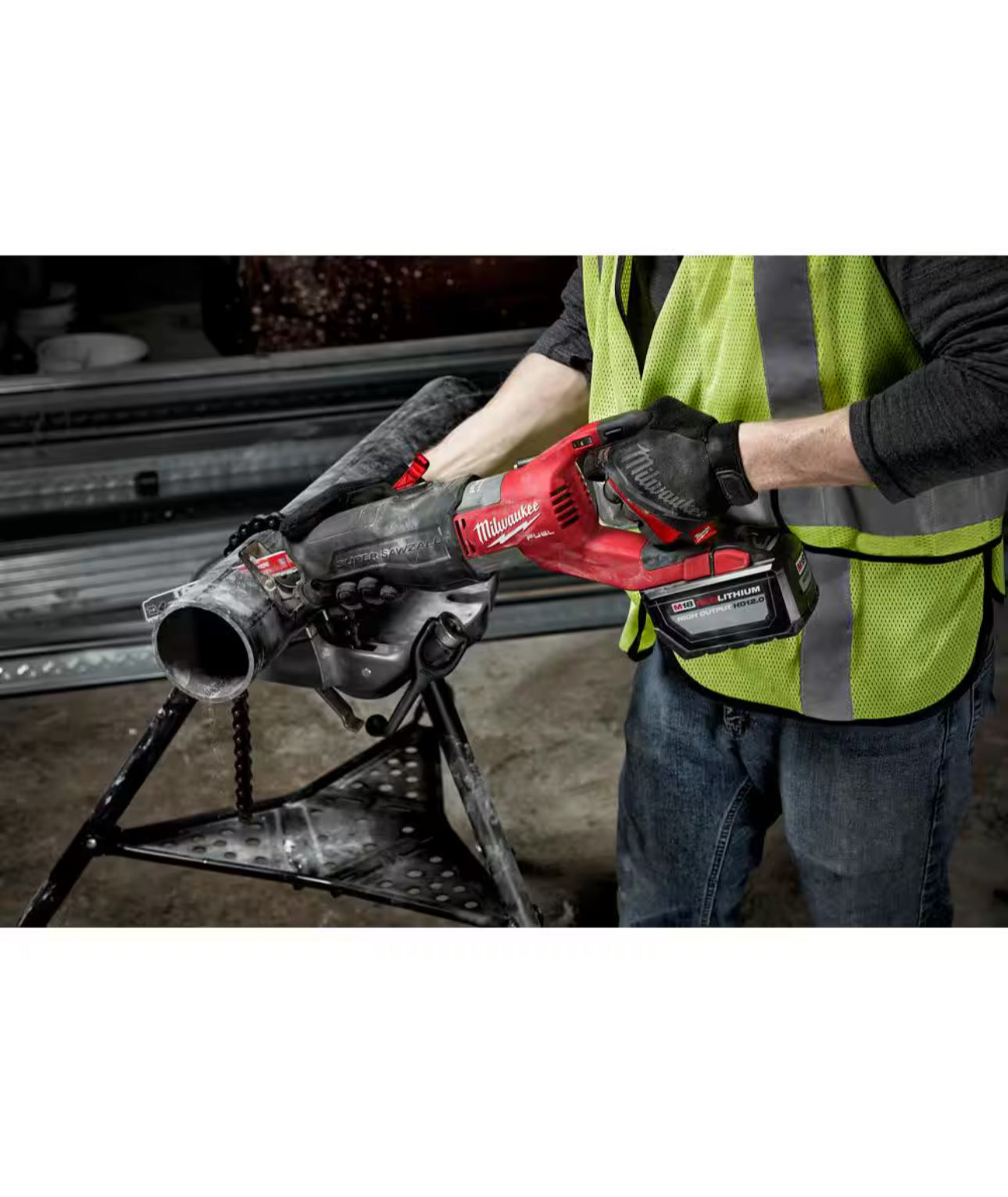 Milwaukee M18 FUEL Brushless Cordless Super SAWZALL Orbital Reciprocating Saw (2722-20)