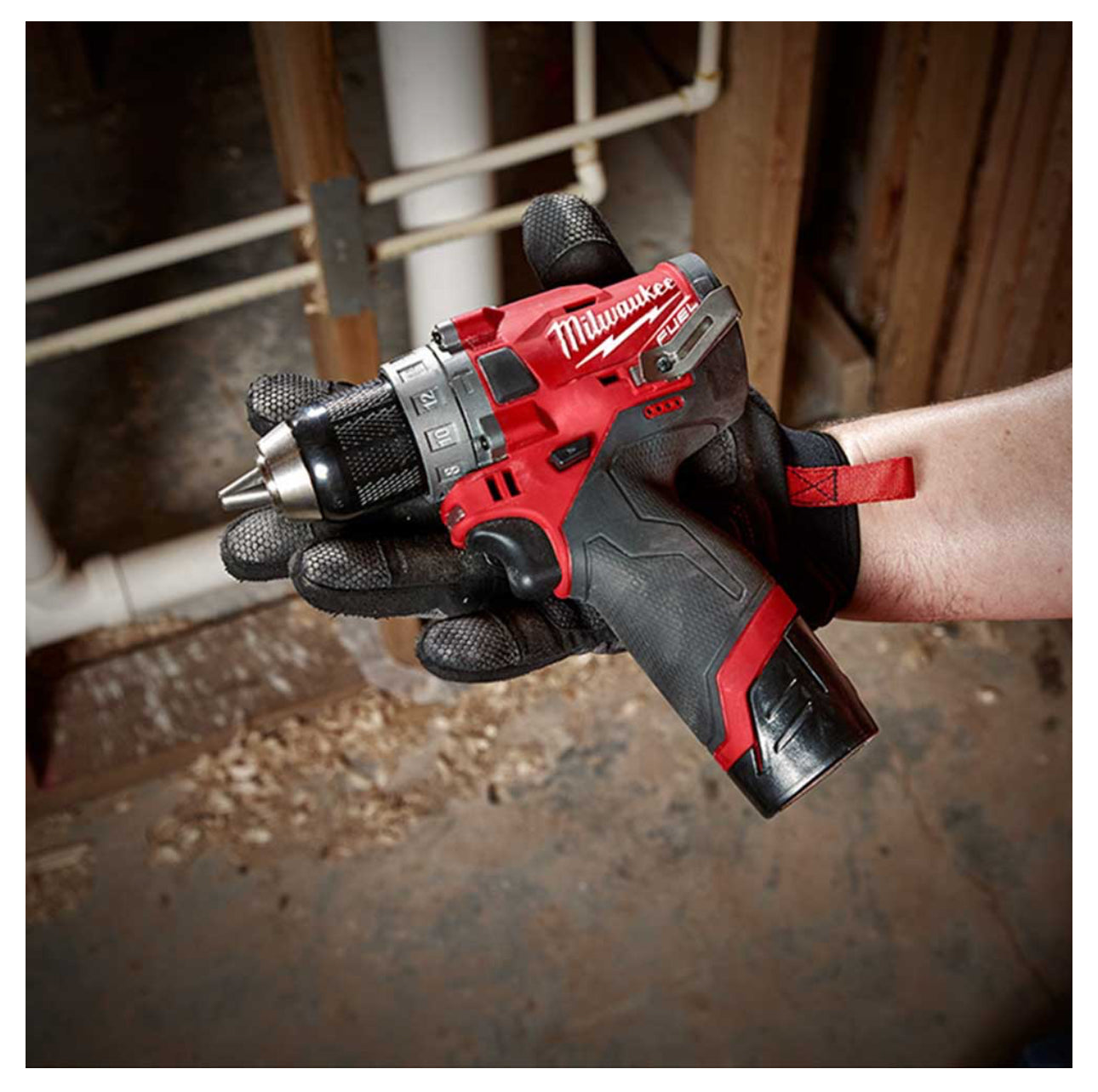 Milwaukee M12 FUEL Cordless 1/2” Hammer Drill (2504-20)