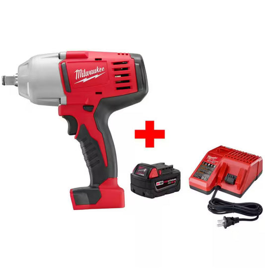 Milwaukee M18 High Torque 1/2 Impact Wrench Kit