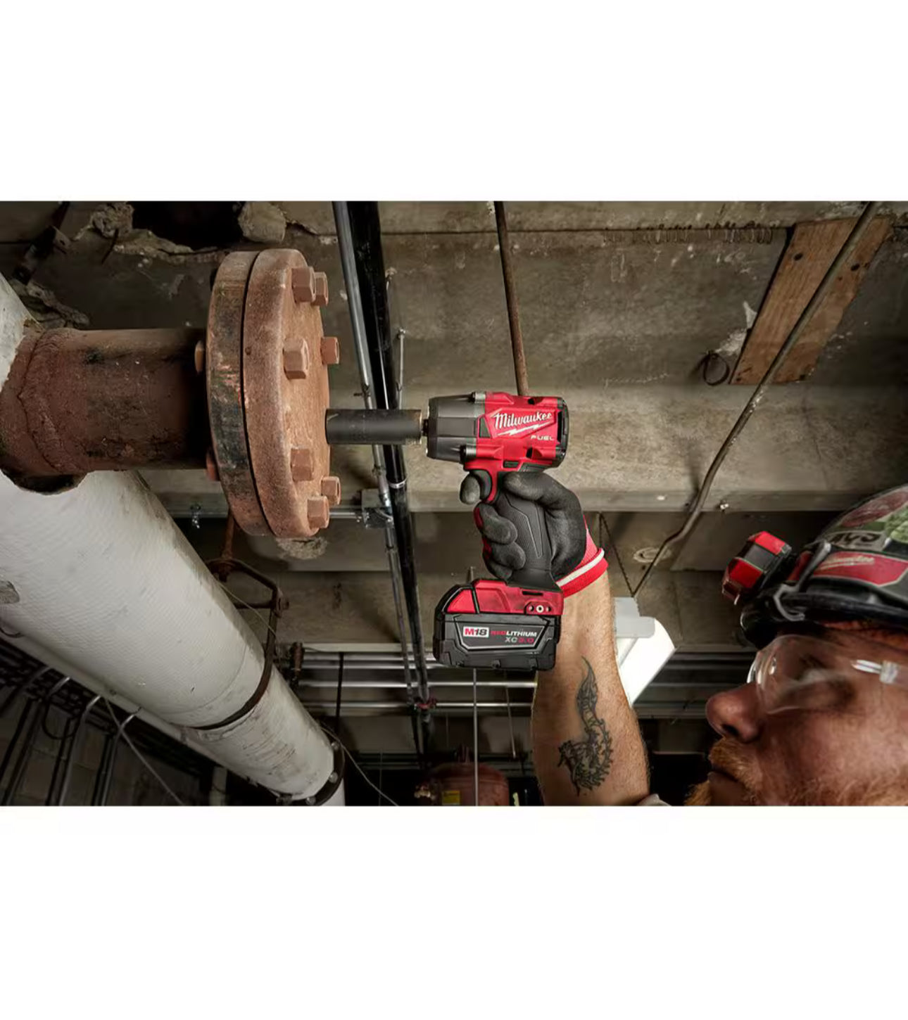 Llave de impacto de torque medio Milwaukee M18 Fuel de 3/8” (2960-20) 