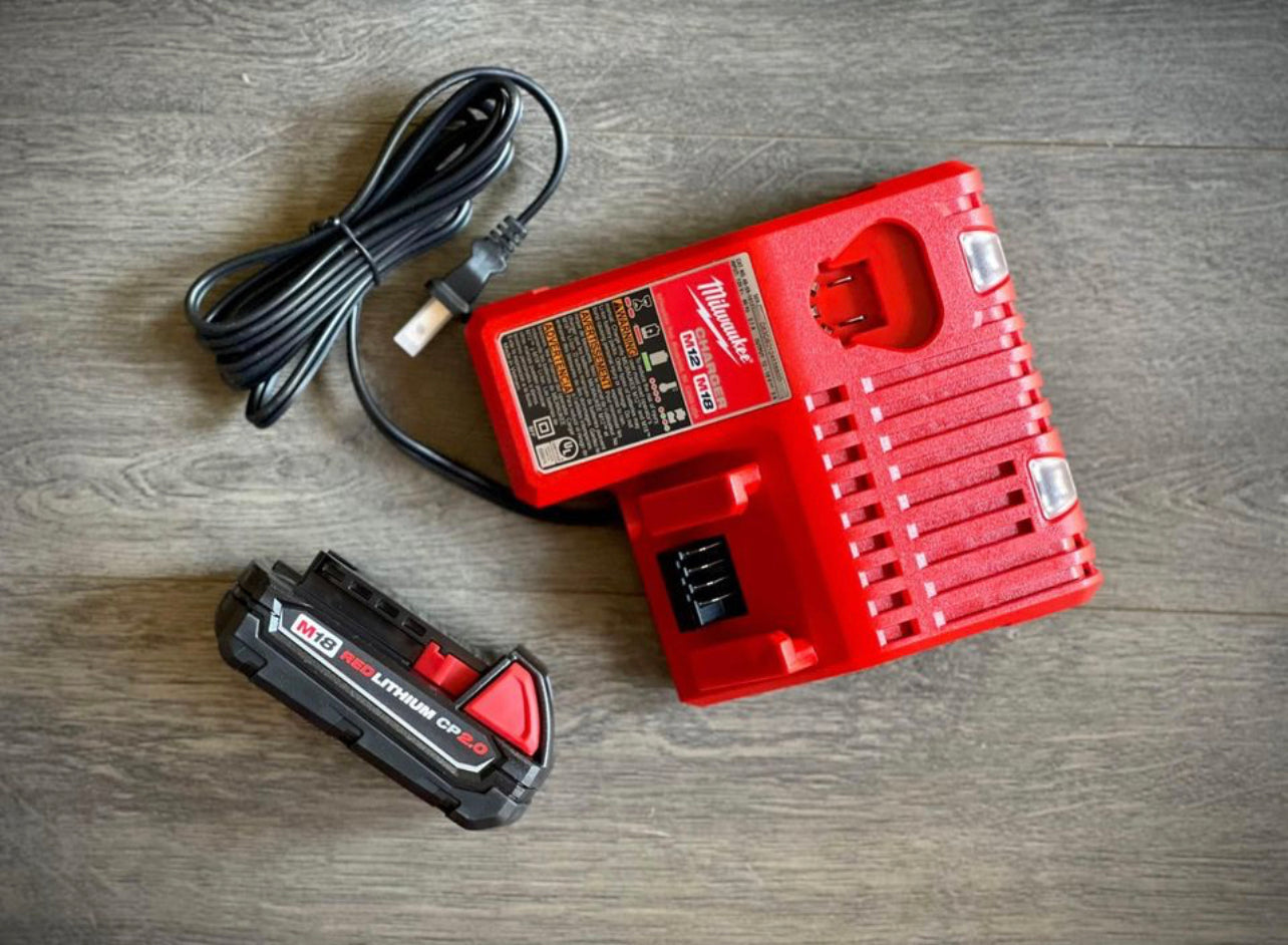 Milwaukee M18 CP2.0 Battery and Charger