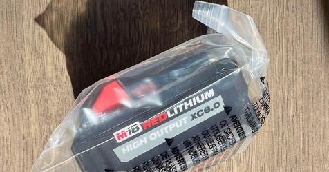 Milwaukee M18 REDLITHIUM HIGH OUTPUT XC6.0 Battery (no retail package)