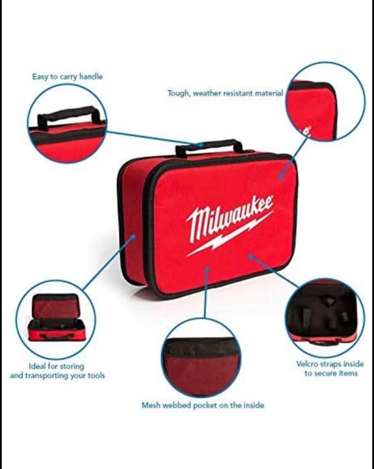 Milwaukee soft side tool bag