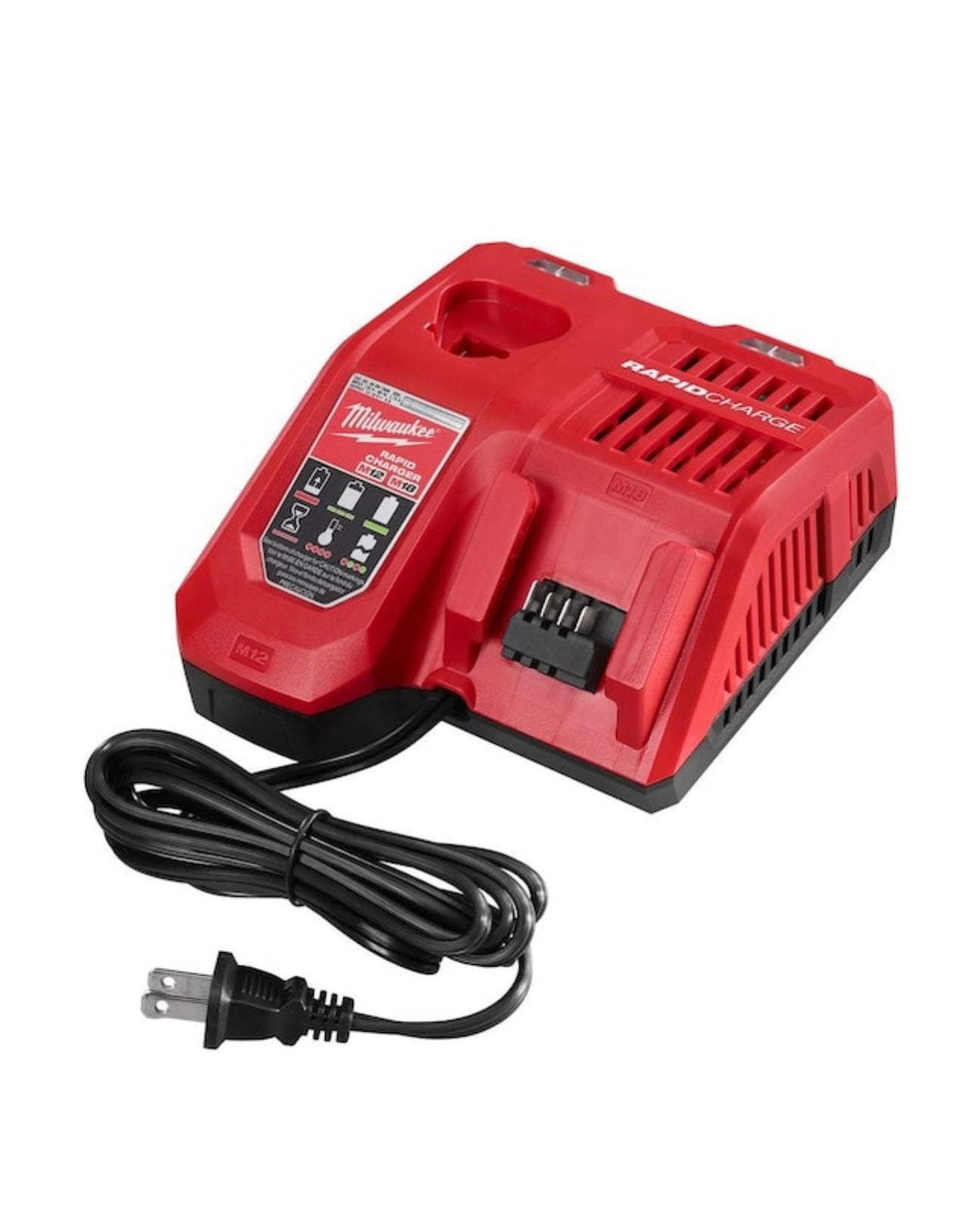 Cargador de batería rápido Milwaukee M18/M12